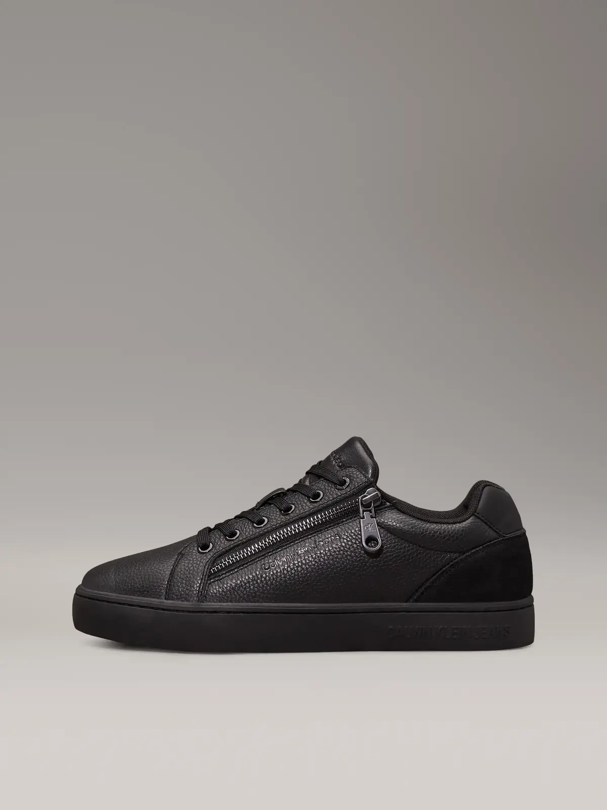 Calvin Klein CLASSIC CUPSOLE ZIP, 0GJ Siyah Erkek Spor Ayakkabı & Sneaker