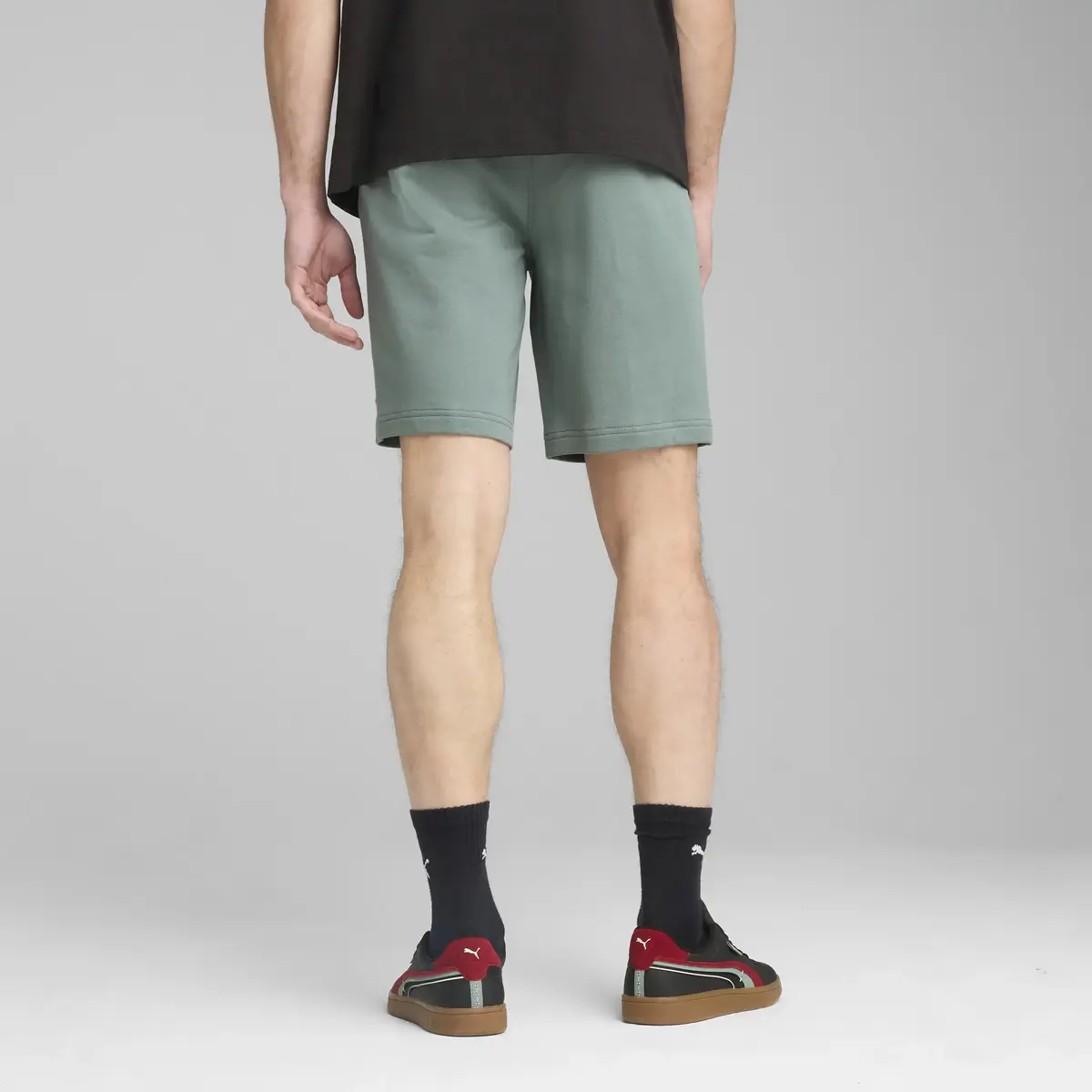 PUMA ESS ELEVATED Shorts 9" TR Yeşil Erkek Şort