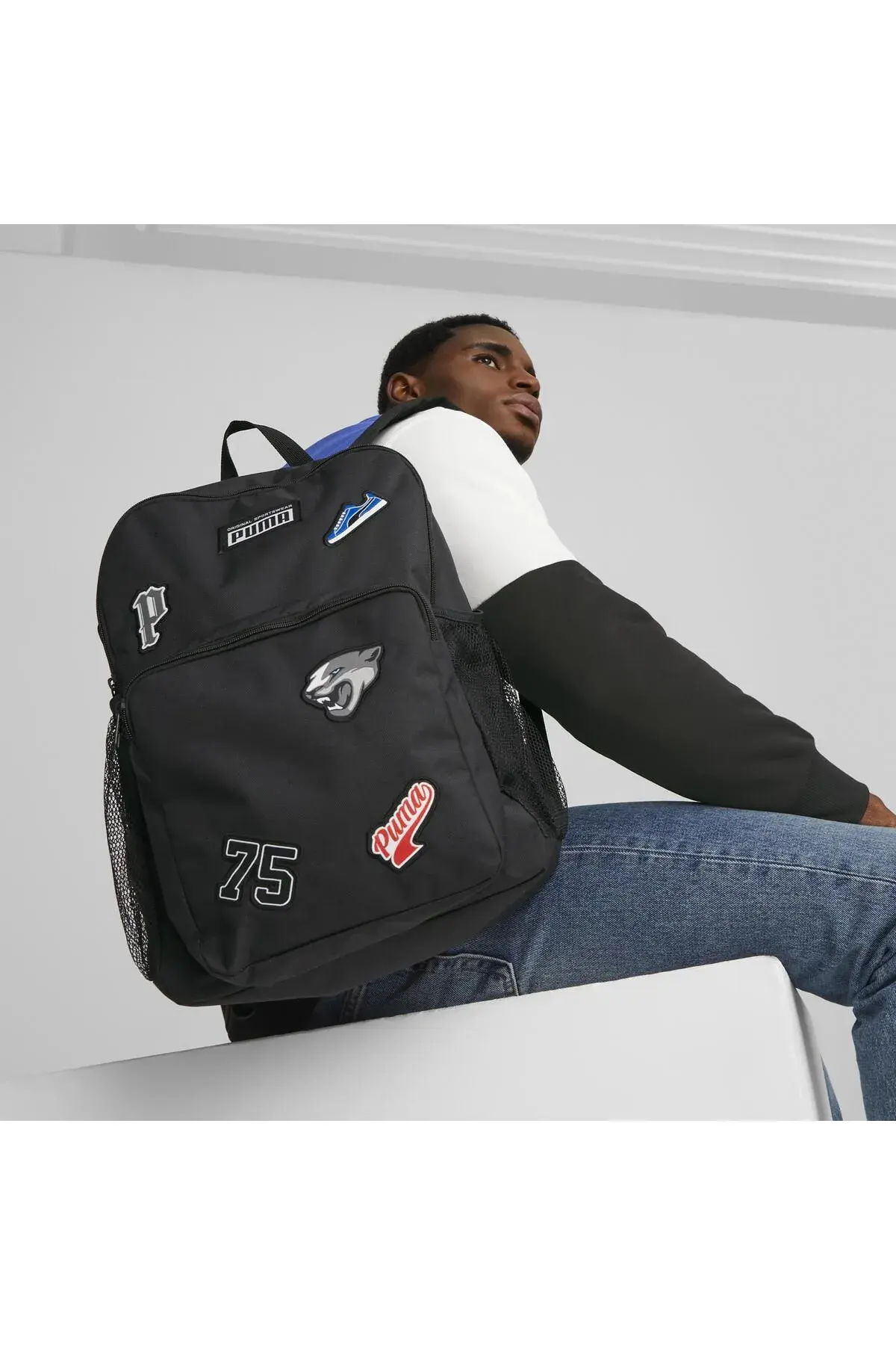 Puma Patch Backpack Siyah Unisex Sırt Çantası
