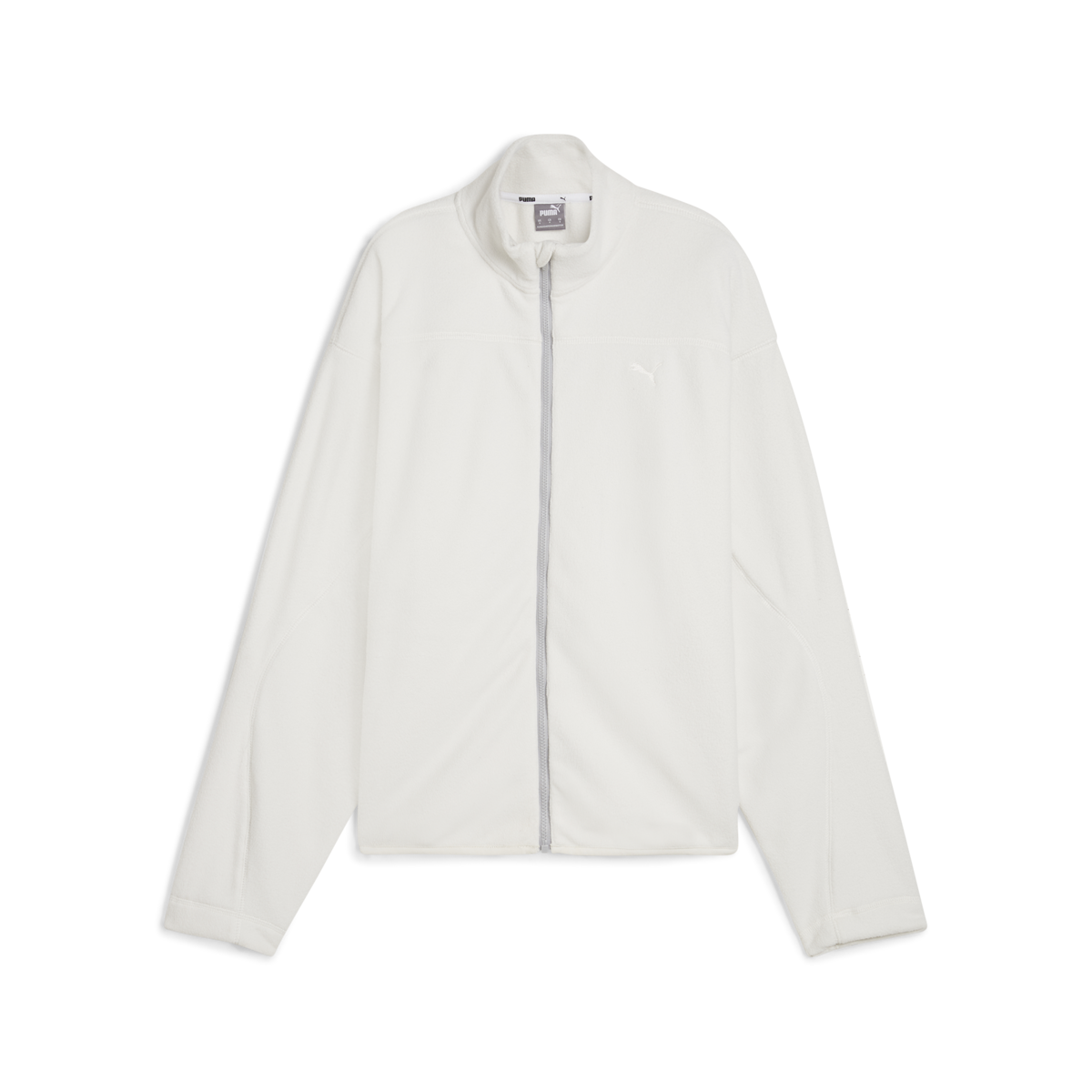 Puma WINTER TECH FLEECE JACKET W Beyaz Kadın Fermuarlı Ceket