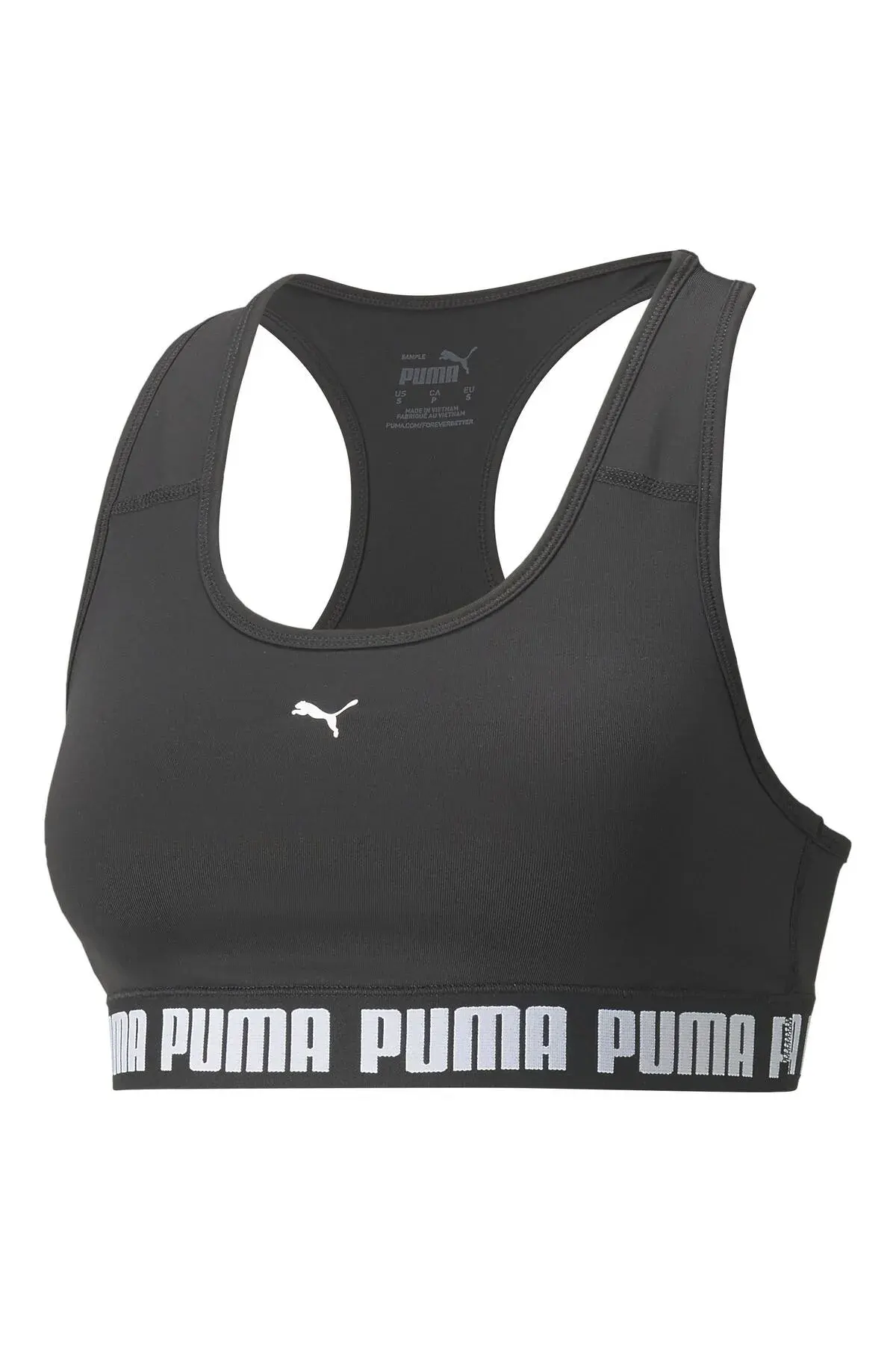 Puma Mid Impact Puma Strong Bra Siyah Kadın Spor Sütyeni