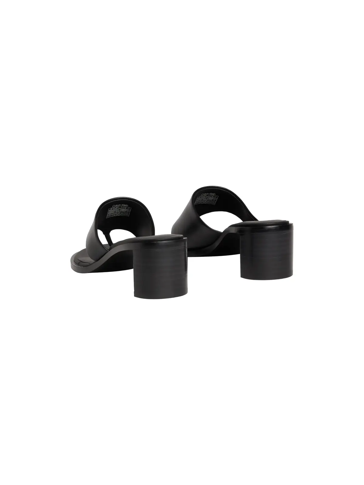 Calvin Klein BLOCK HEEL SNDL THON, 0GJ, 36 Siyah Kadın Terlik