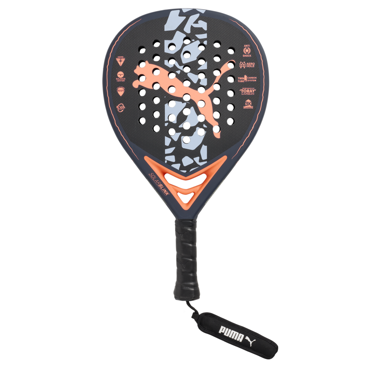 Puma SolarBLINK Padel PWR Siyah Unisex Raket