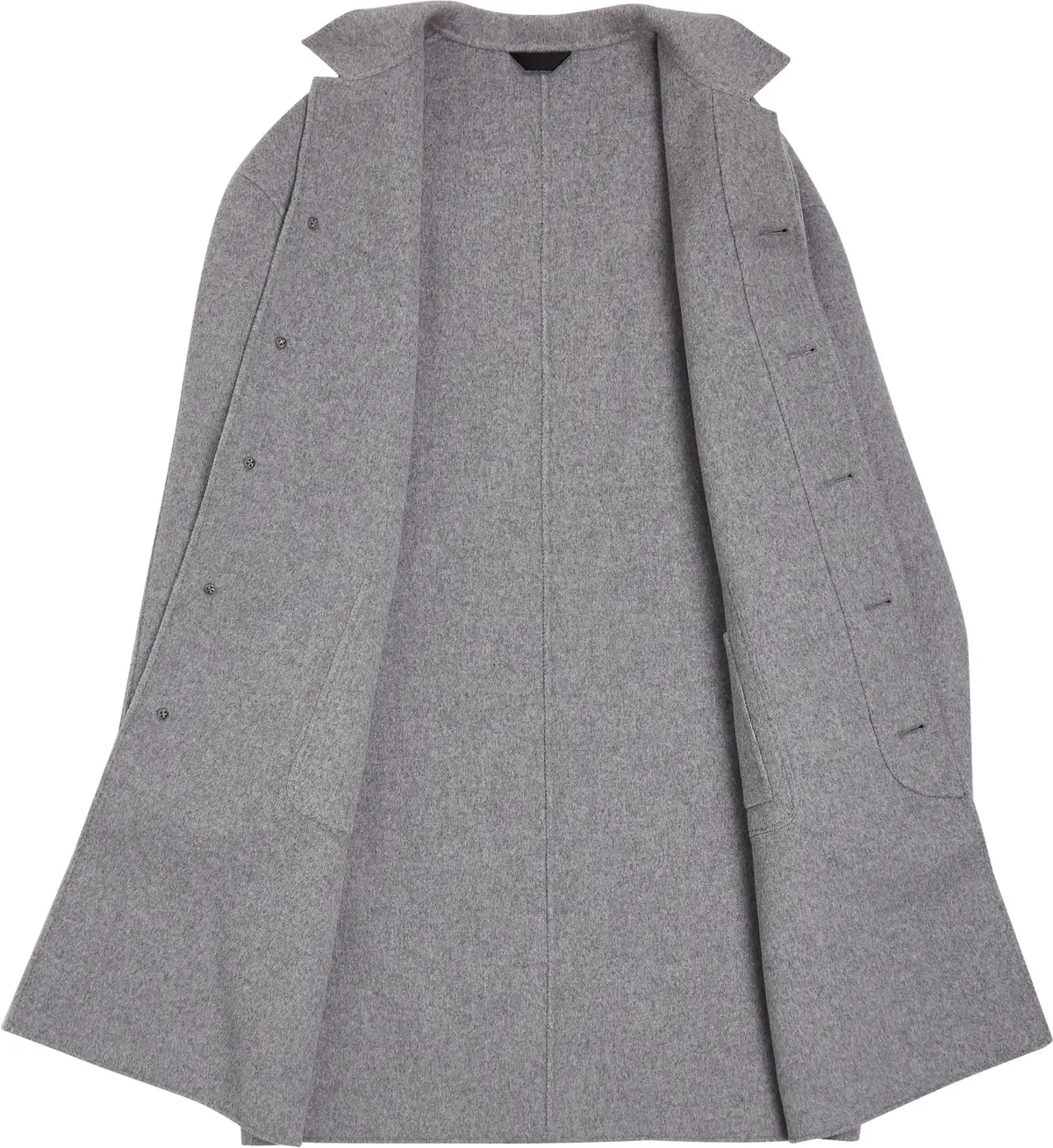 Calvin Klein DOUBLE FACE COAT Erkek Gri Mont