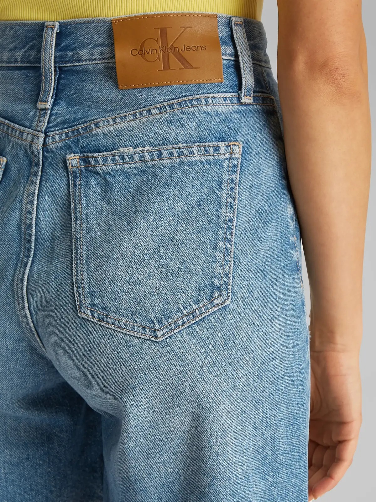 Calvin Klein BERMUDA SHORT Mavi Kadın Bermuda Şort