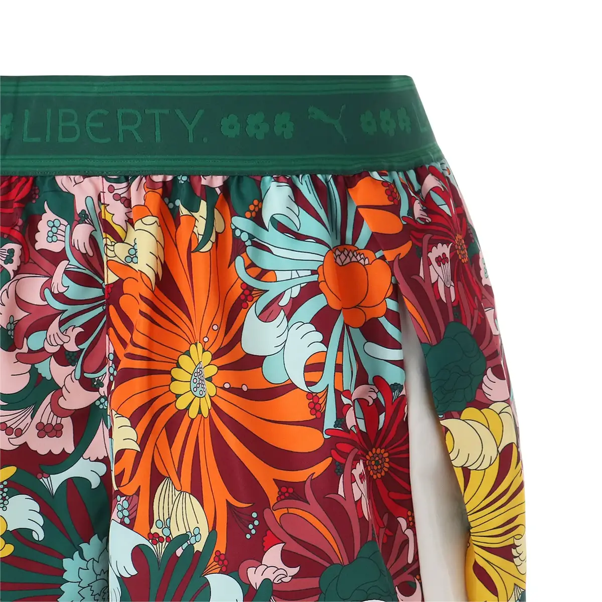 Puma X Lıberty Aop Shorts Prıstıne-Aop Yeşil Kadın Şort