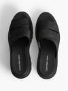 Calvin Klein TOOTHY COMBAT SANDAL Kadın Siyah Sandalet