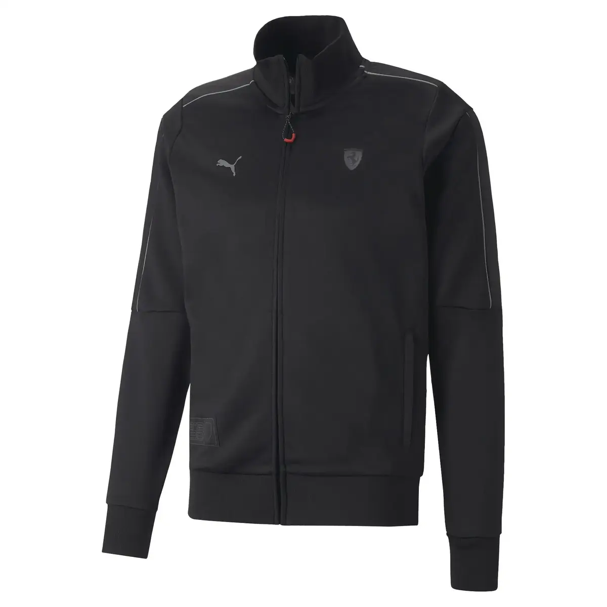 Puma Ferrari Style Mt7 Track Jkt Siyah Erkek Fermuarlı Sweatshirt