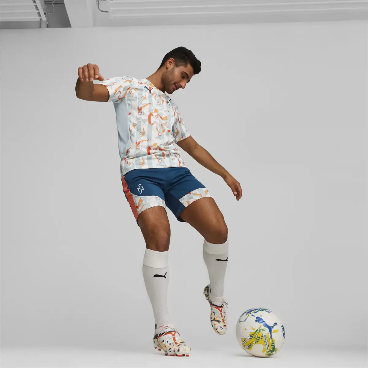 Puma Neymar JR Training Shorts Lacivert Erkek Şort