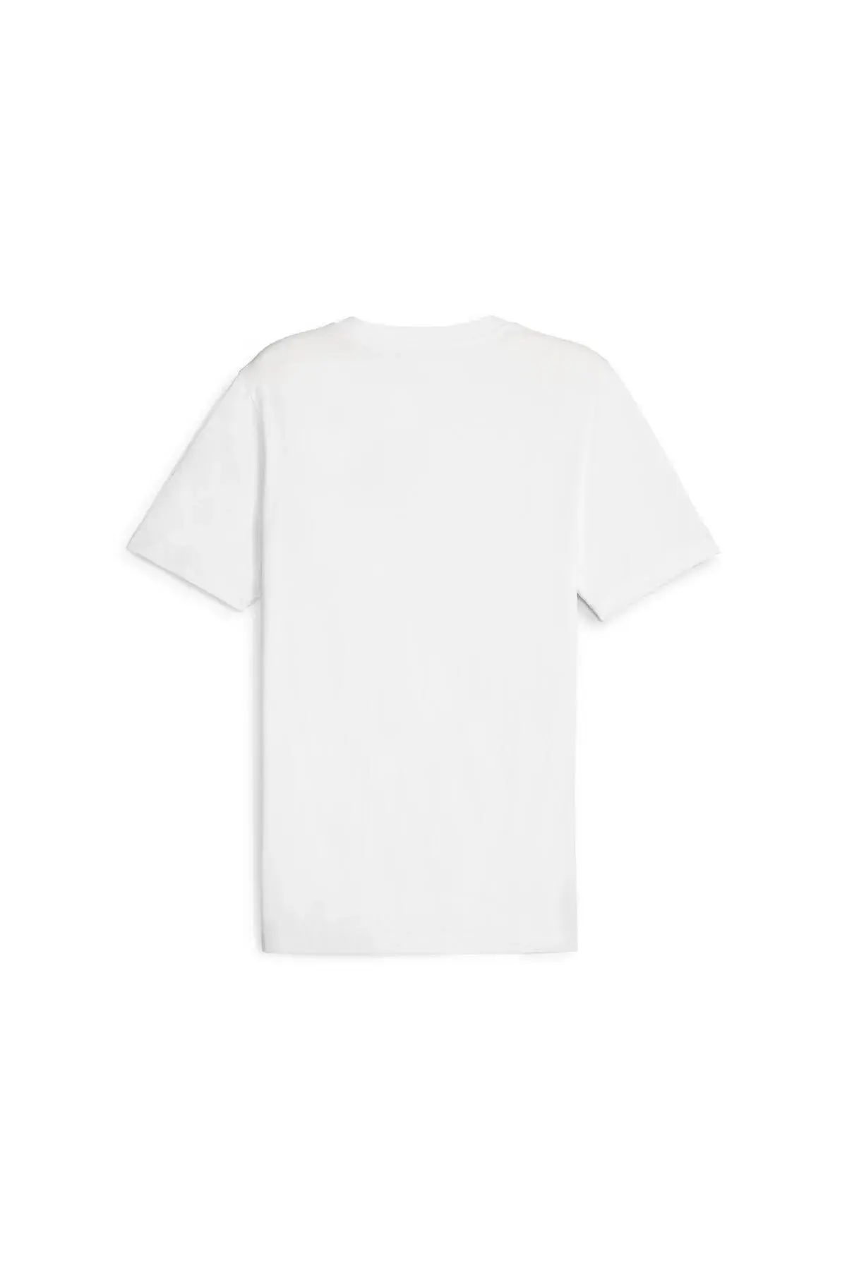 Puma ESS ELEVATED Embroidered Tee Beyaz Erkek T-Shirt
