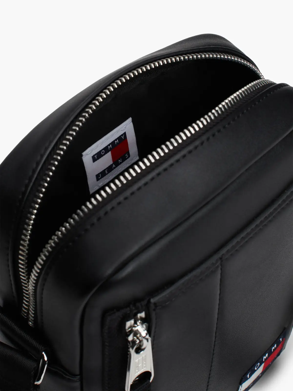 Tommy Hilfiger TJM SURPLUS REPORTER Erkek Siyah Omuz Çanta