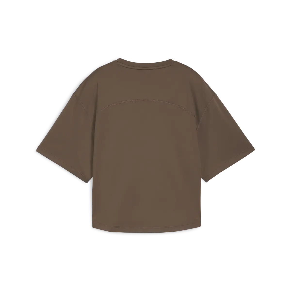 Puma W CLOUDSPUN RELAXED TEE Kahverengi Kadın T-Shirt