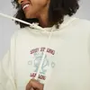 Puma Downtown Graphic Hoodie Krem Kadın Hoodie