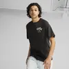 Puma CLASSICS Relaxed Graphic Tee Siyah Erkek T-Shirt