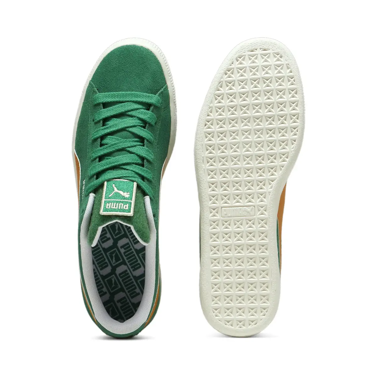 Puma Suede Patch Yeşil Unisex Günlük Spor Ayakkabı