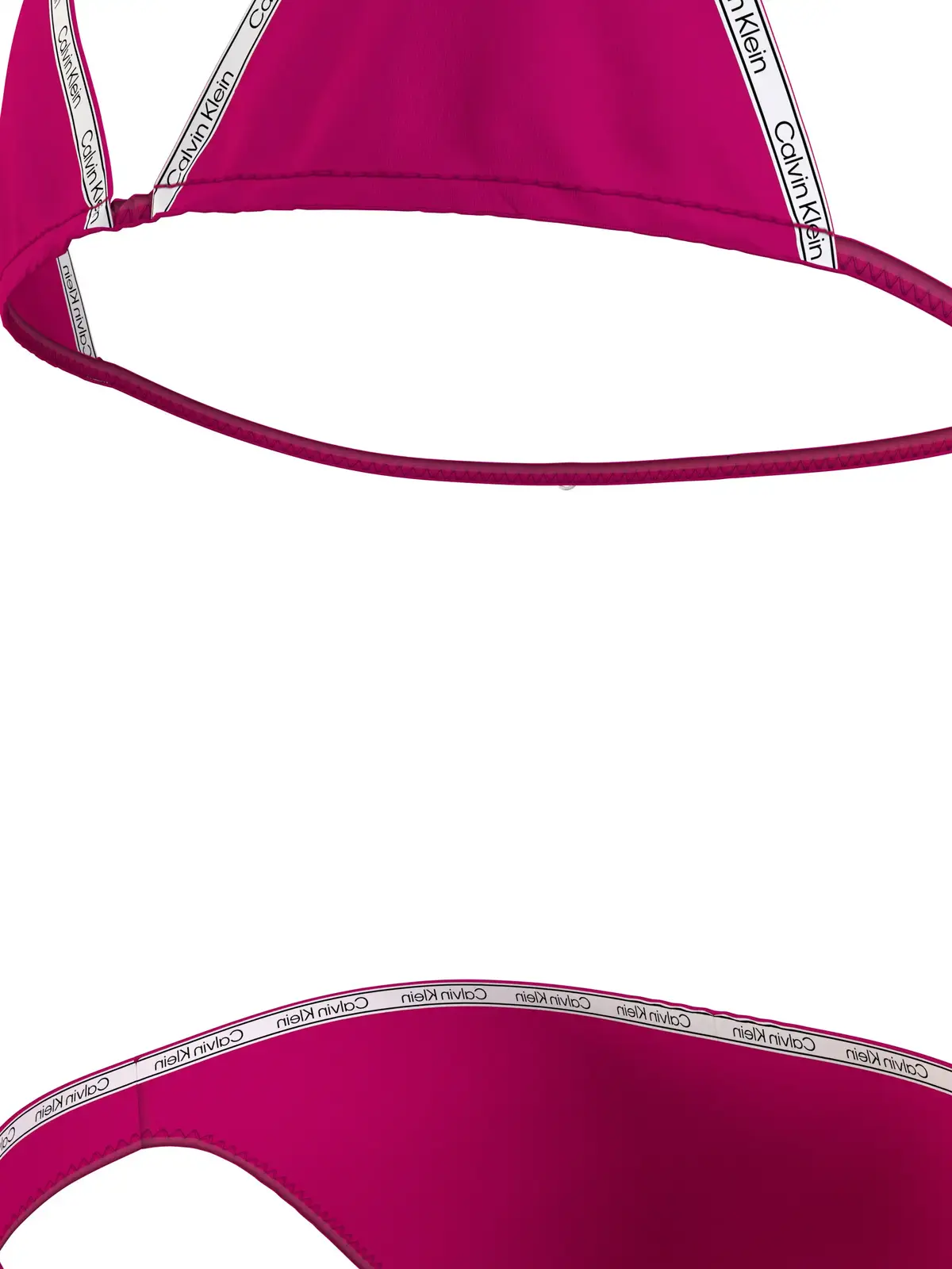 Calvin Klein TRIANGLE BIKINI SET Kadın Pembe Bikini Takımı