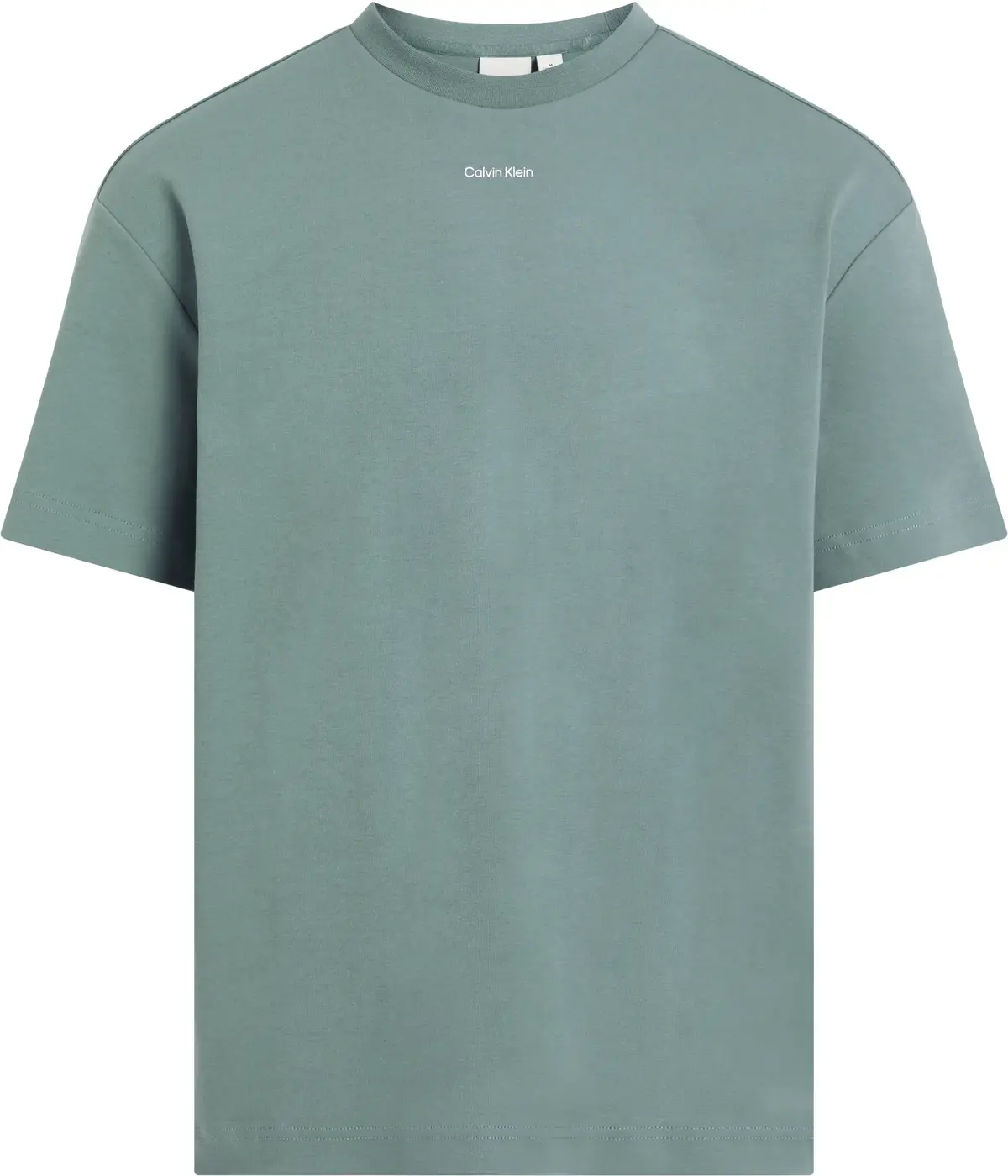 Calvin Klein NANO LOGO INTERLOCK, CFQ Yeşil Erkek T-Shirt & Polo