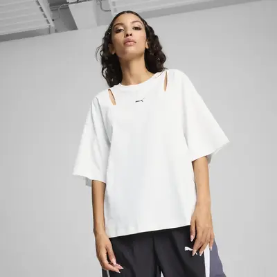 DARE TO Oversized Cutout Tee