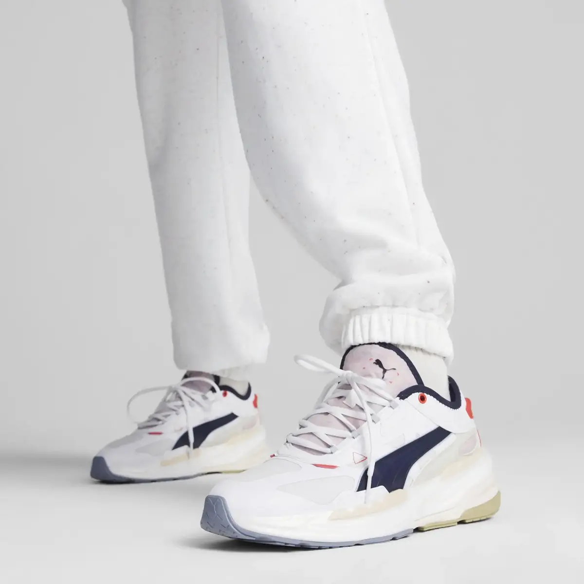 Puma Extent Nitro RE:Collection Beyaz Erkek Günlük Spor Ayakkabı