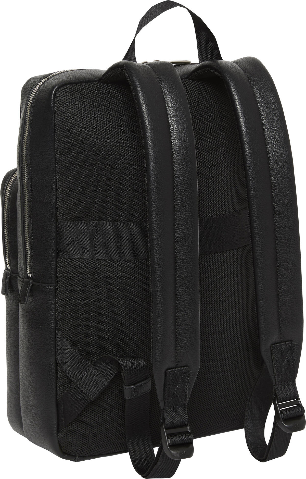 Calvin Klein RAISED SLIM SQUARE BACKPACK Siyah Erkek Çanta