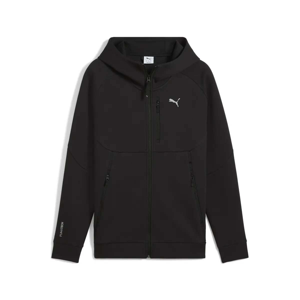 PUMATECH Full-Zip Hoodie Siyah Erkek Hoodie