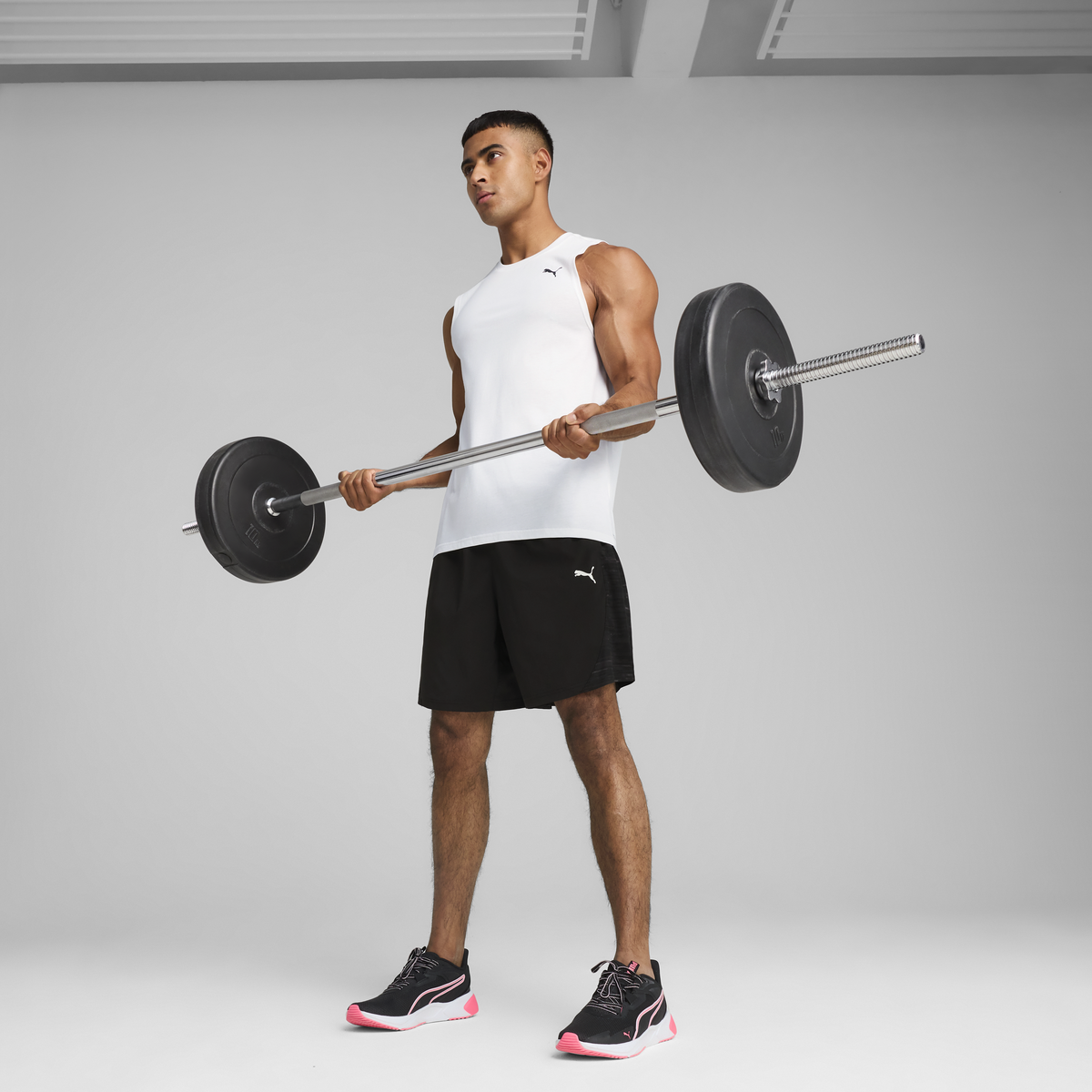 Puma M TAD TECH Fabric Mix Short Siyah Erkek Şort