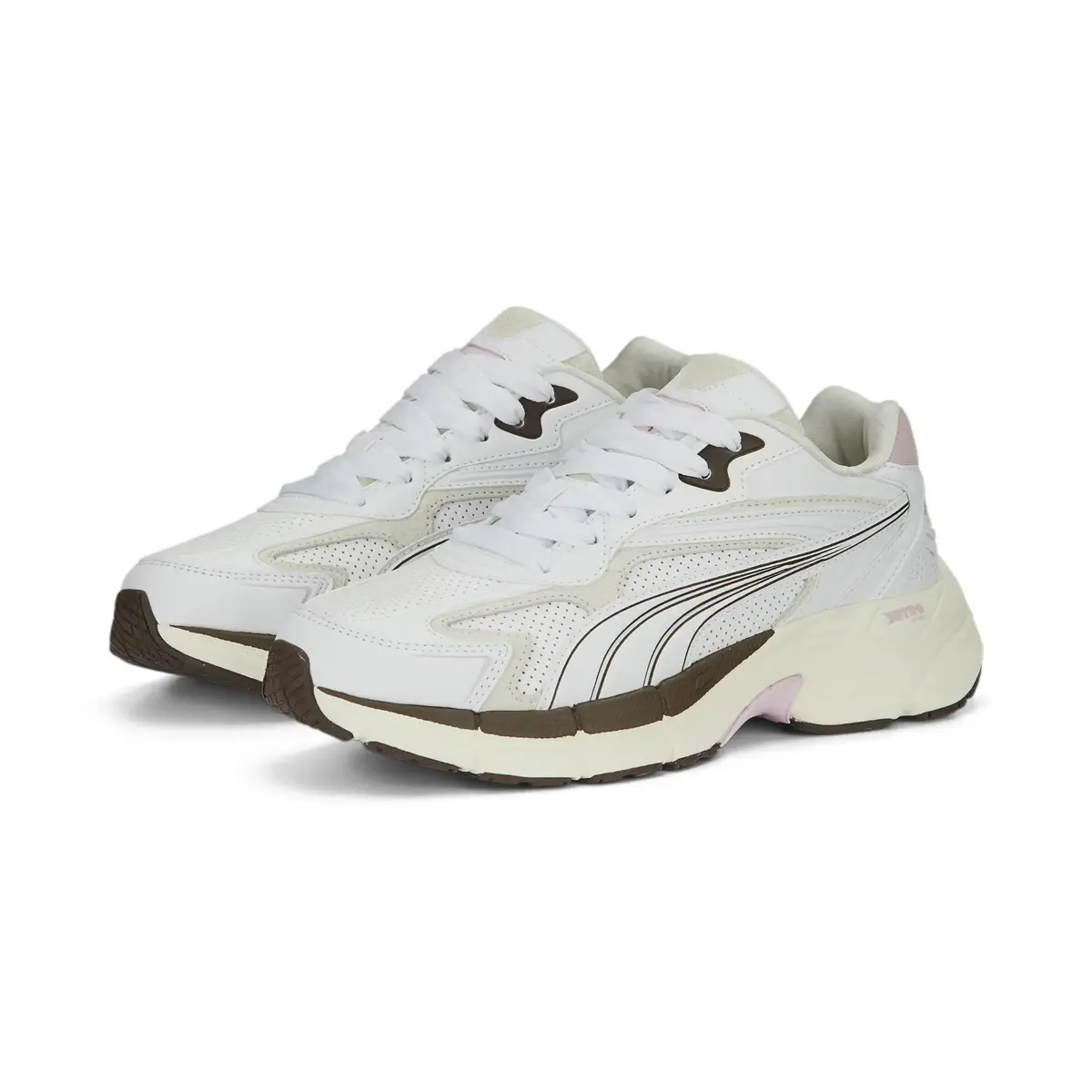 Puma Teveris Nitro Preppy Wns Beyaz Kadın Günlük Spor Ayakkabı