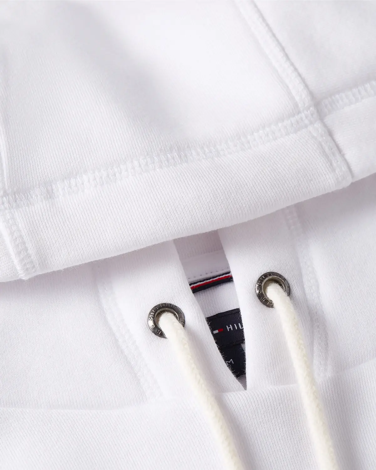 Tommy Hilfiger TOMMY LOGO HOODY, YBR Beyaz Erkek Sweatshirt