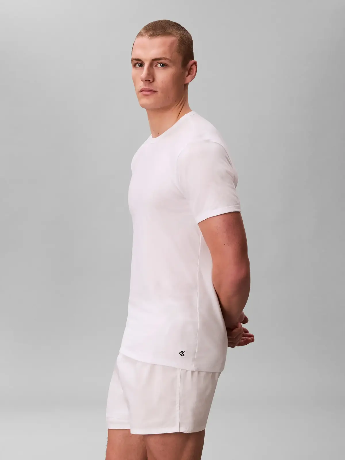 Calvin Klein S/S CREW NECK 3PK Erkek 3lü Tişört Set