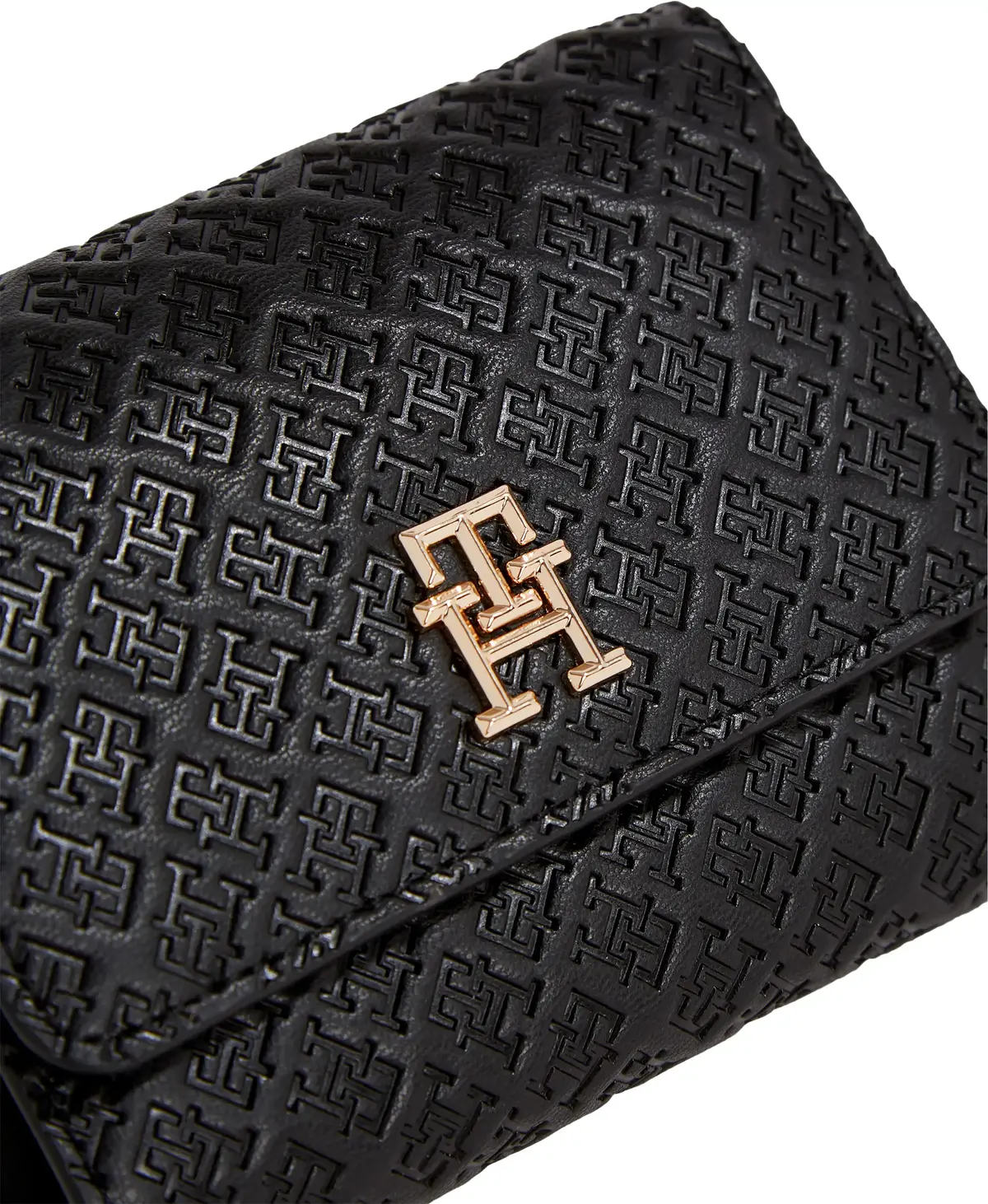 Tommy Hilfiger TH ETERNITY TRIFOLD Kadın Siyah Cüzdan