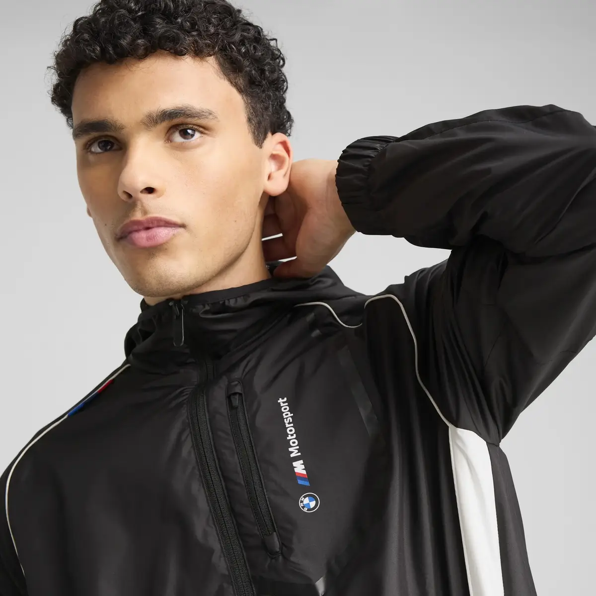 PUMA BMW MMS WOVEN JACKET Siyah Erkek Ceket