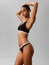 Calvin Klein THONG 5 PK Siyah Kadın 5li Tanga Set