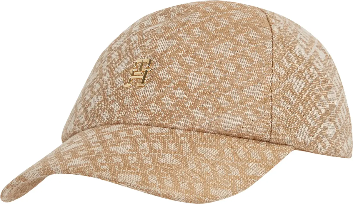 Tommy Hilfiger TH MONOGRAM CAP, RBC Kahverengi Kadın Şapka