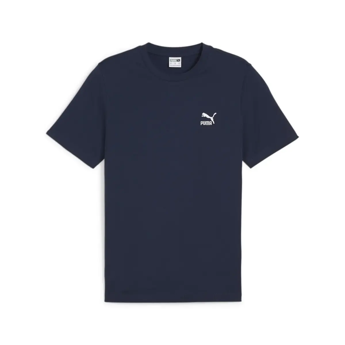 Puma CLASSICS Small Logo Tee Lacivert Erkek T-Shirt