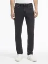 Calvin Klein SLIM FIT WASHED BLAC, 1BY Siyah Erkek Jean Pantolon