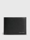 Calvin Klein Wallet WARMTH TRIFOLD 10CC W/COIN L Siyah Erkek Cüzdan