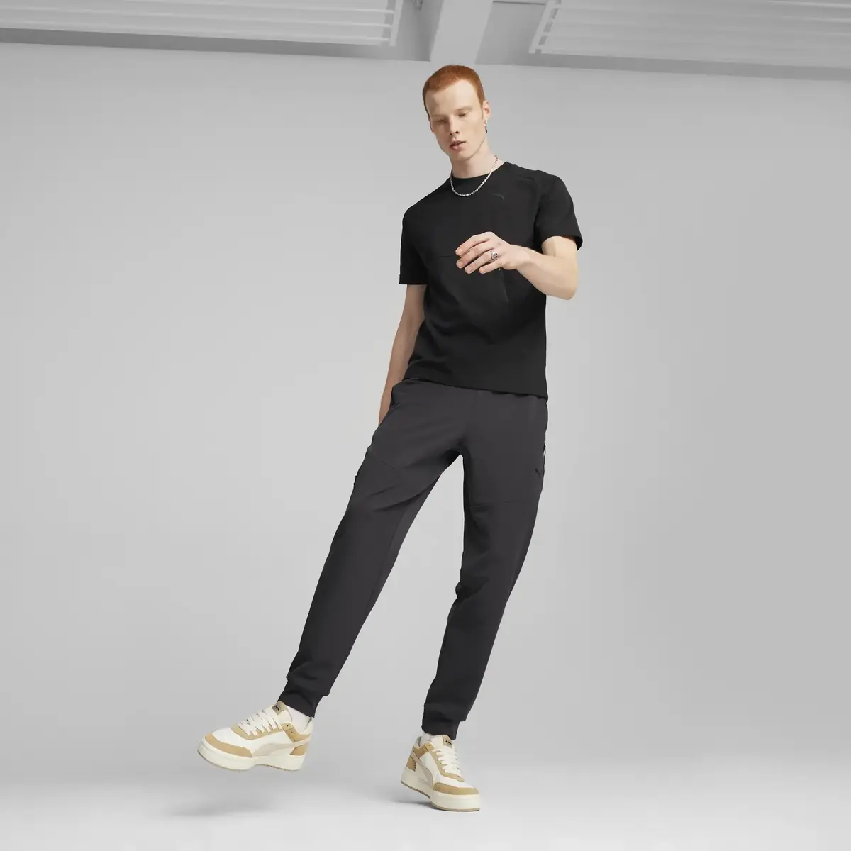 Puma PUMATECH Track Pants Siyah Erkek Eşofman Altı