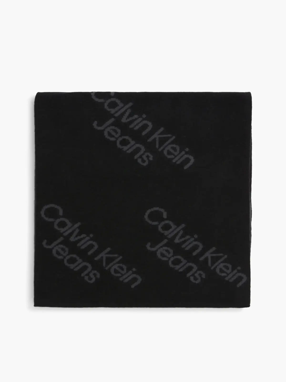 Calvin Klein AOP SCARF Kadın Siyah Eşarp