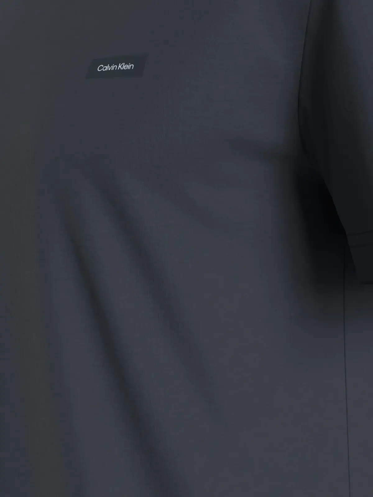 Calvin Klein STRETCH SLIM FIT T-S, CHW Lacivert Erkek T-Shirt & Polo