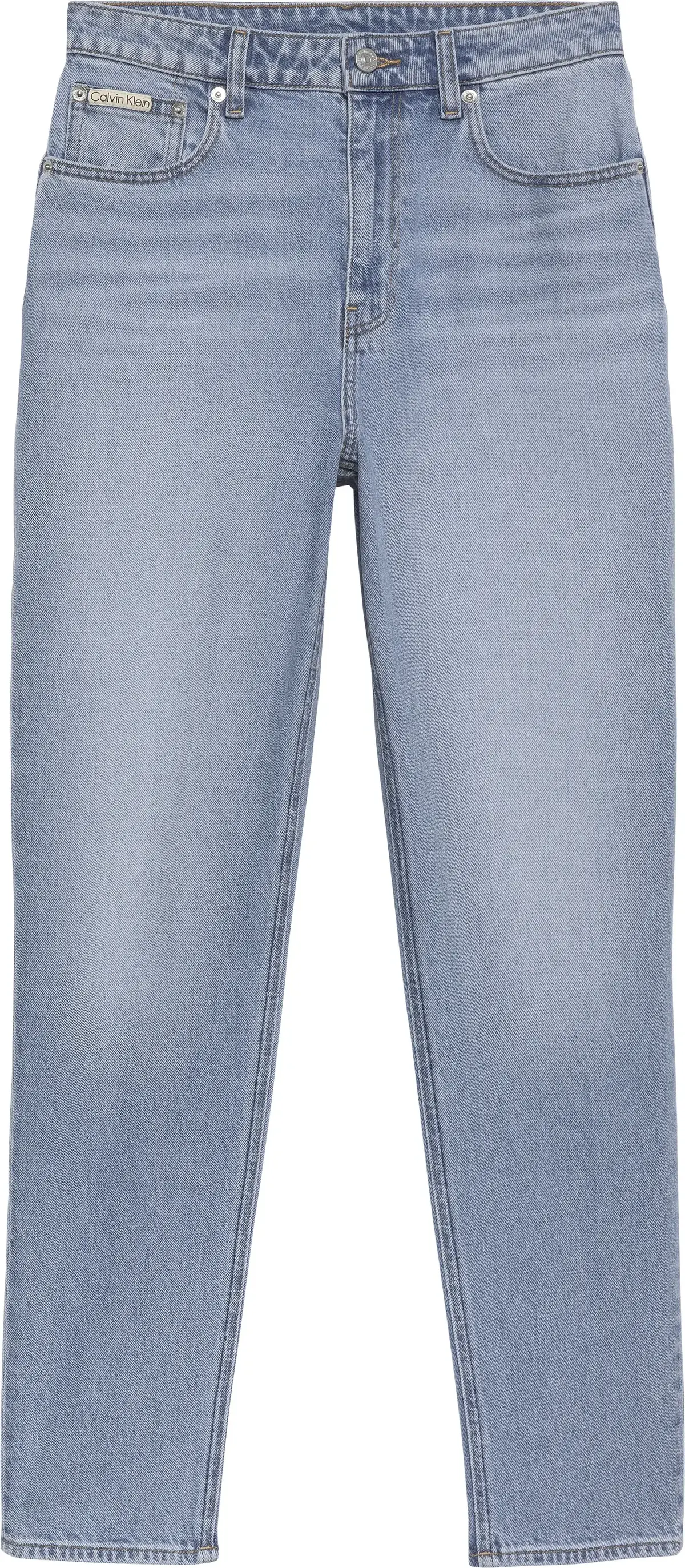 Calvin Klein NEW MOM JEAN PANAMA Kadın Mavi Kot Pantolon