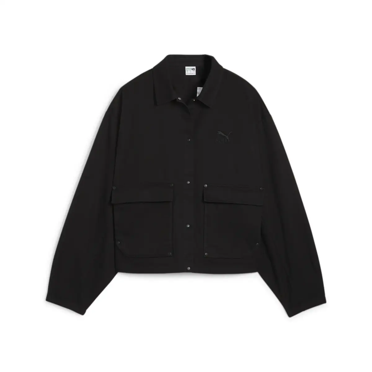 Puma Classics Shore Jacket Siyah Kadın Sweatshirt