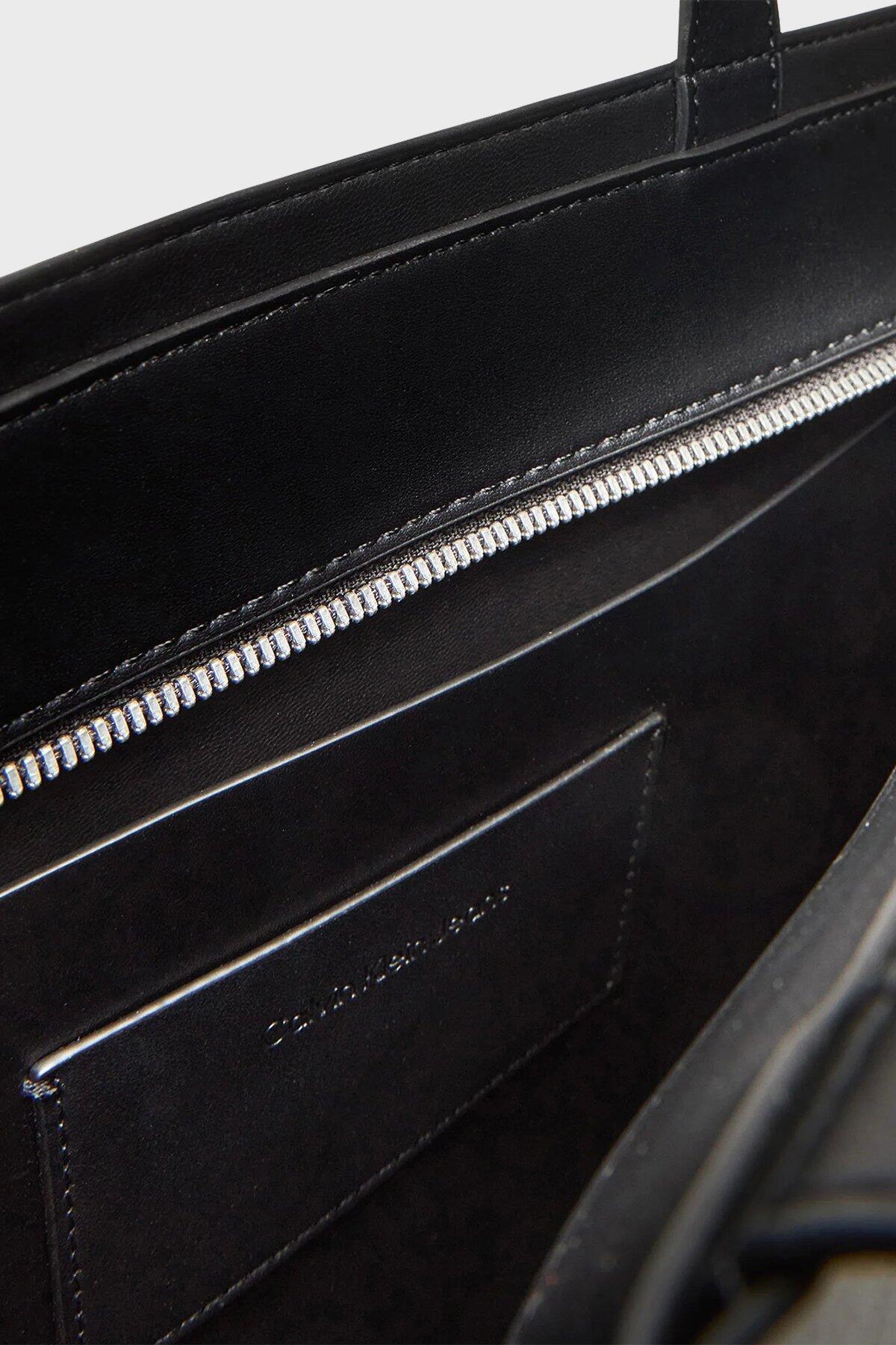 Calvin Klein SCULPTED SLIM TOTE34 Siyah Kadın El Çantası Calvin Klein SCULPTED SLIM TOTE34 Siyah Kadın El Çantası