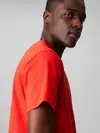 Calvin Klein SS Hero Monologo Tee, TNC Kırmızı Erkek T-Shirt & Polo