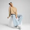 Puma HER Relaxed Crew Bej Kadın Sweatshirt