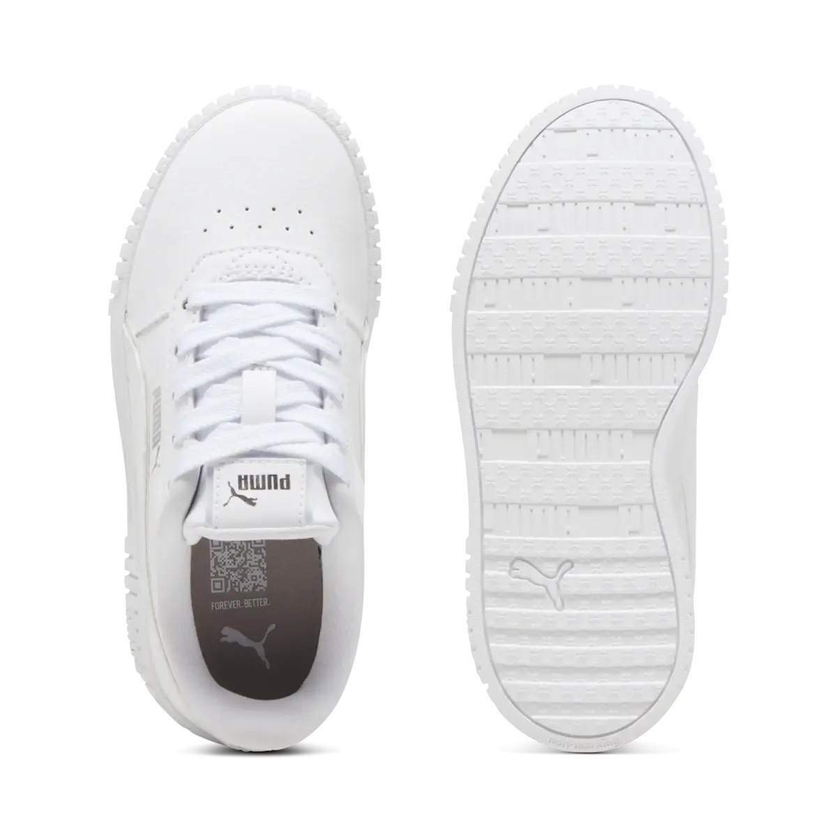 Puma Carina 2.0 Holo 2.0 PS Beyaz Kadın Spor Ayakkabı & Sneaker