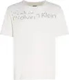 Calvin Klein PW - S/S - GRAPHIC T Erkek Beyaz T-Shirt