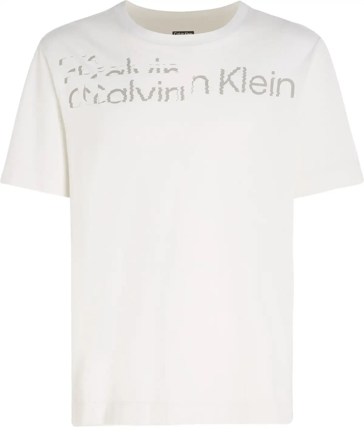 Calvin Klein PW - S/S - GRAPHIC T Erkek Beyaz T-Shirt