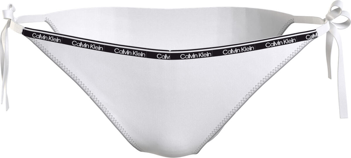 Calvin Klein STRING SIDE TIE Kadın Beyaz Bikini Altı