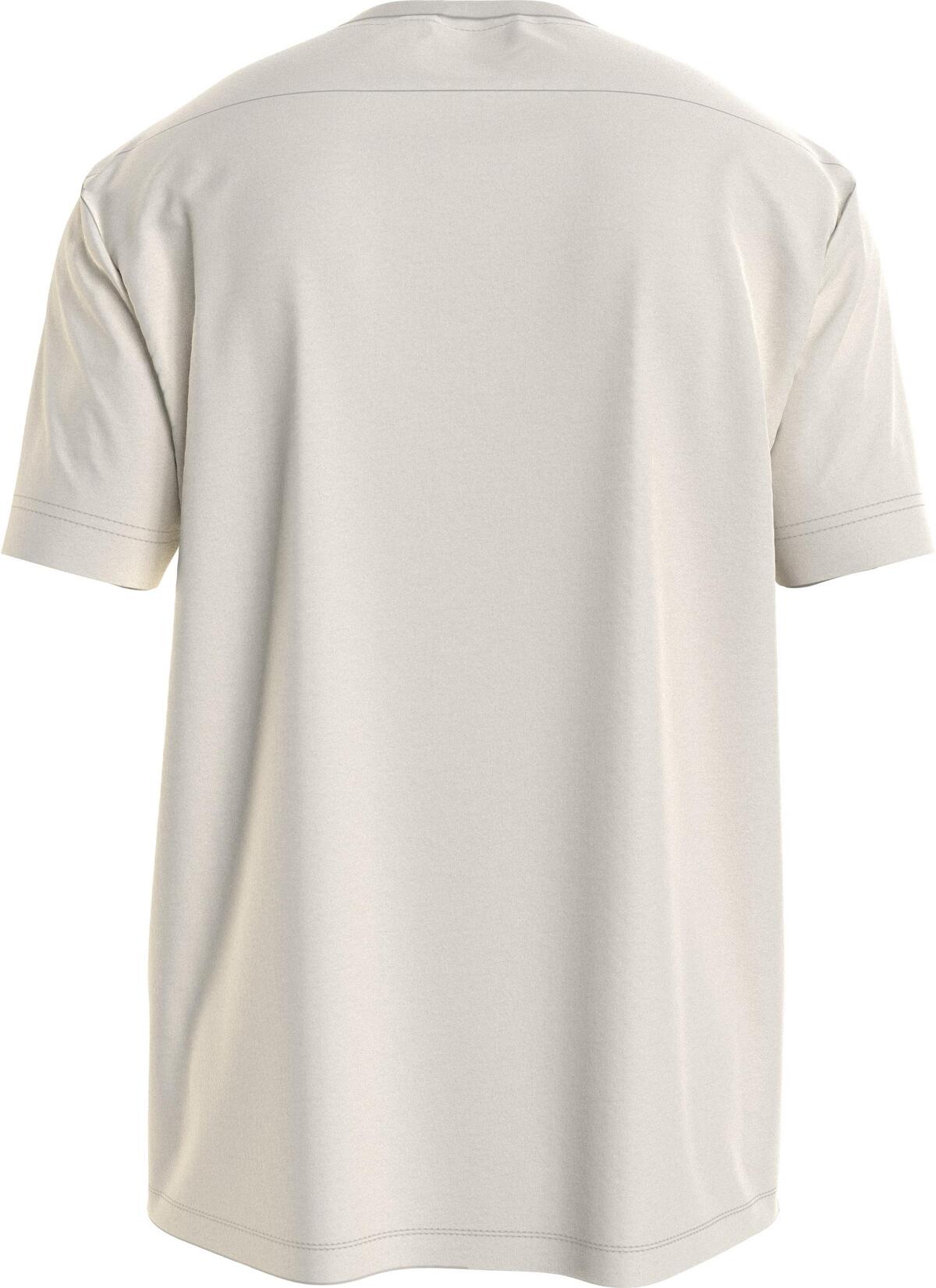 Calvin Klein LAYERED GEL LOGO T-S Erkek Krem T-Shirt