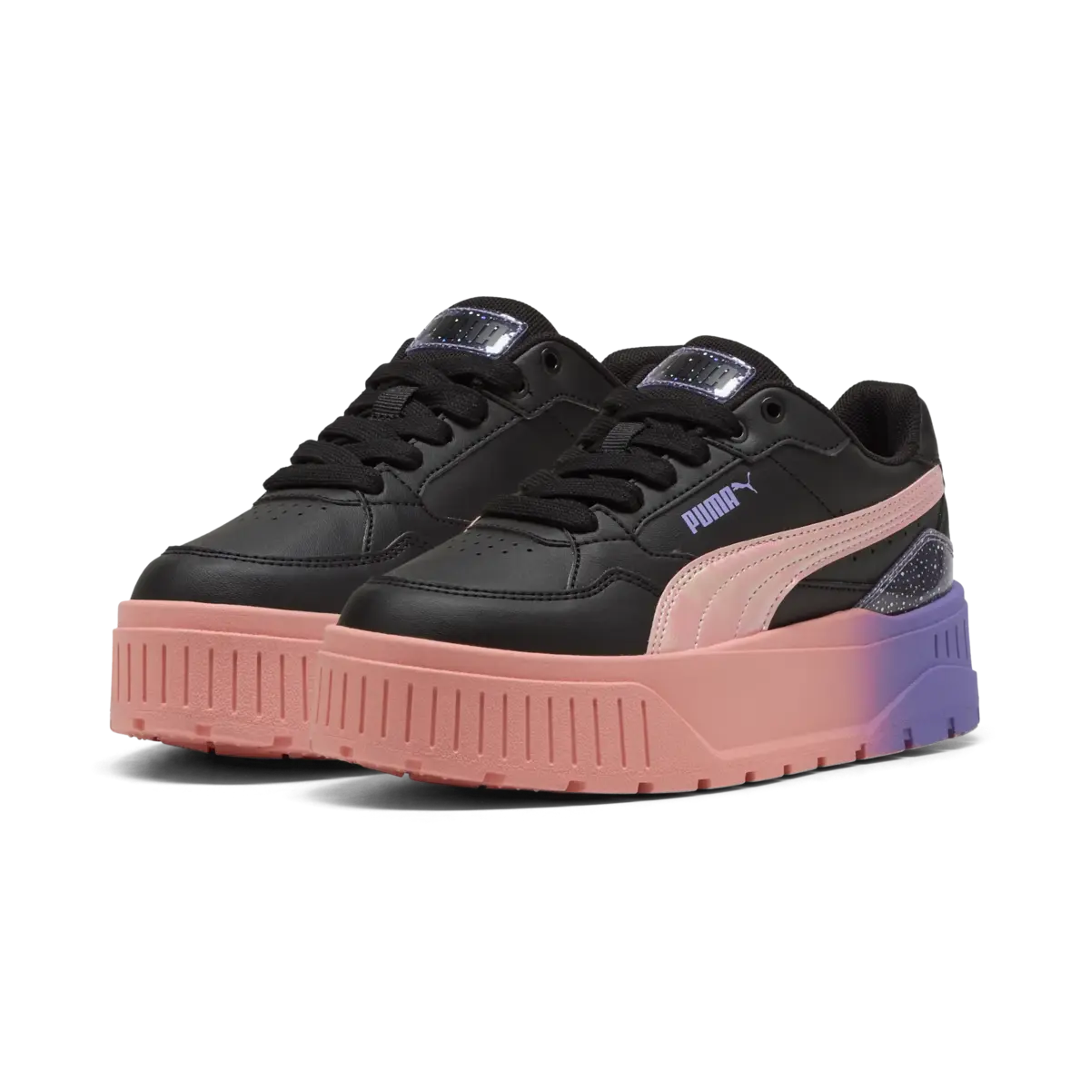 Puma Karmen IIIDOLBlurryDreamsJr Siyah Kadın Spor Ayakkabı